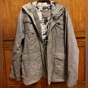 Quicksilver hemp blend snowboarding‎ jacket
